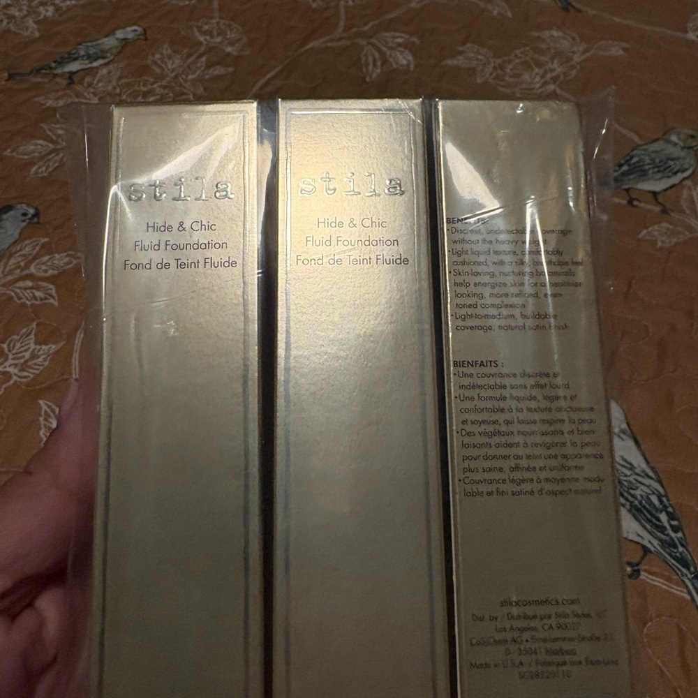 BRAND NEW 3 Stila Tan/Deep 2 Foundation